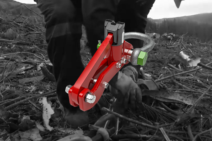 Ludwig Bulli im Einsatz in Chile am Forwarder